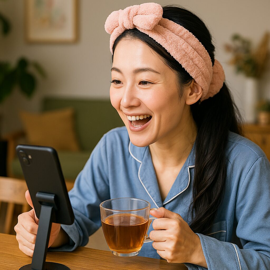 話聞き屋傾聴サービス性の悩み相談Gen'sCafeでおしゃべりする主婦