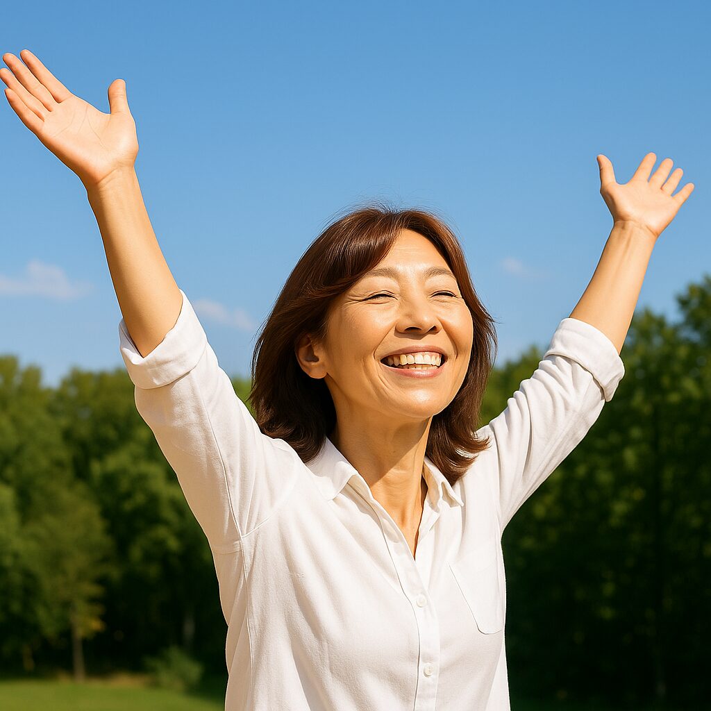 60代女性の孤独と再出発心身の不調と出会いの科学のイメージ